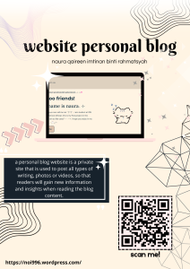 website personal blog